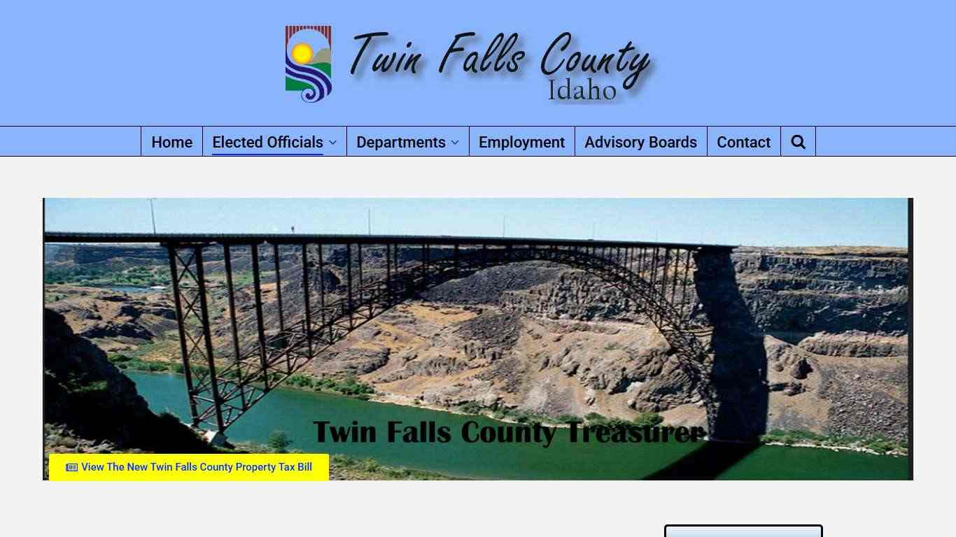 Treasurer new – Twin Falls County