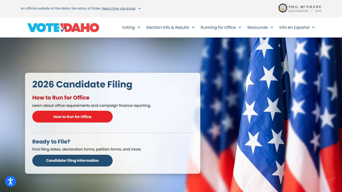 Home Page | VoteIdaho.Gov
